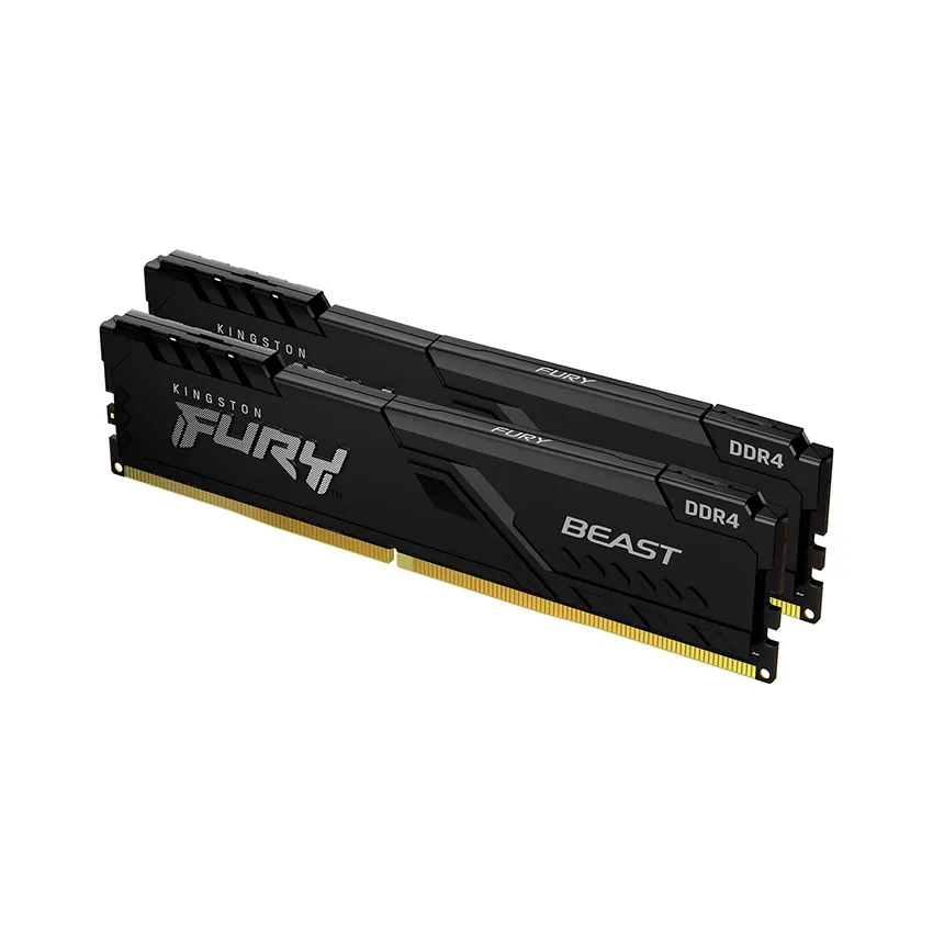 Ram Desktop Kingston Fury Beast (KF432C16BBK2/64) 64GB (2x32GB) DDR4 3200Mhz